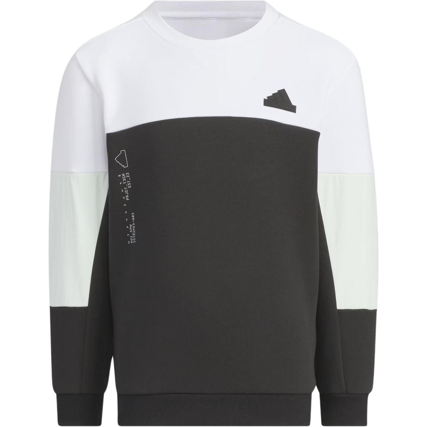 

Детская толстовка Adidas, белый/черный