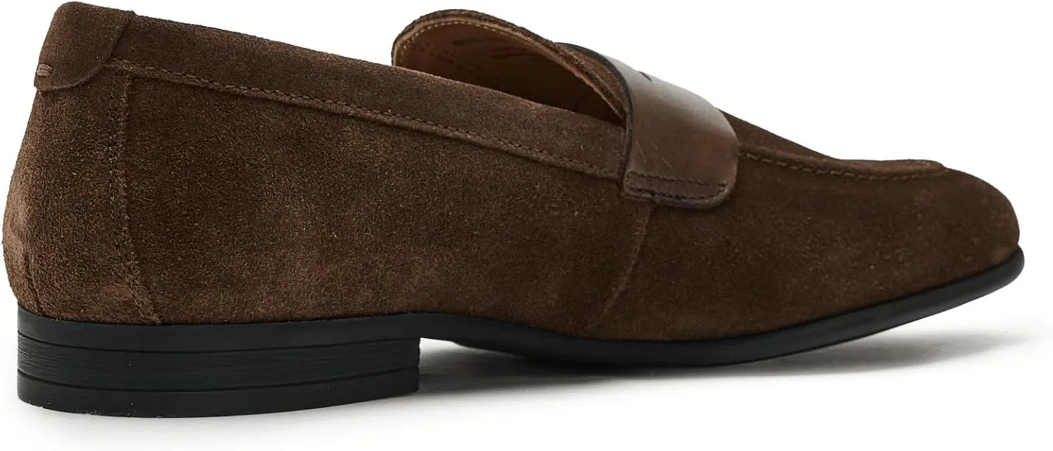 Лоферы Florsheim Modena Moc Toe Penny, коричневая замша — фото 4