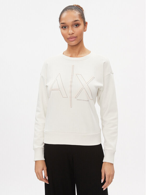 

Толстовка обычного кроя Armani Exchange, бежевый