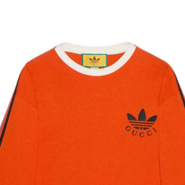 Футболка Adidas X Gucci, красная — фото 3