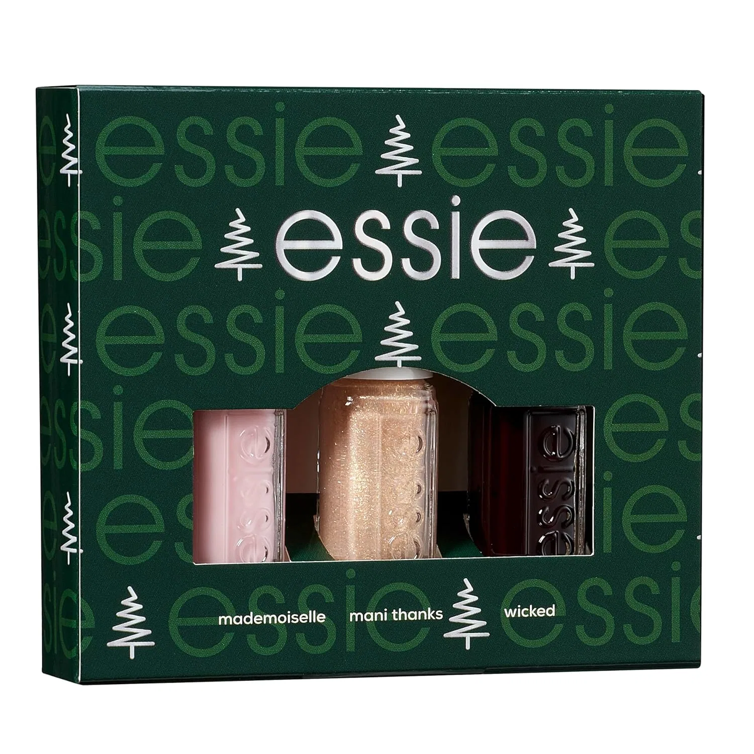 Набор мини-лаков для ногтей «Mini Trio Kit XMAS» от essie Essie