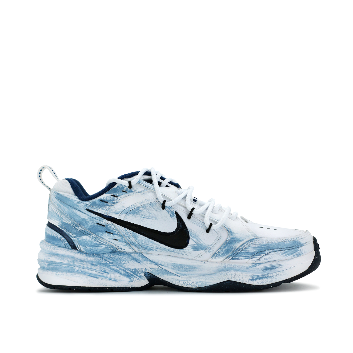 Nike Кроссовки Air Monarch 4 Pink Blue Xingji Cushioning Low top Chunky Unisex — фото 4