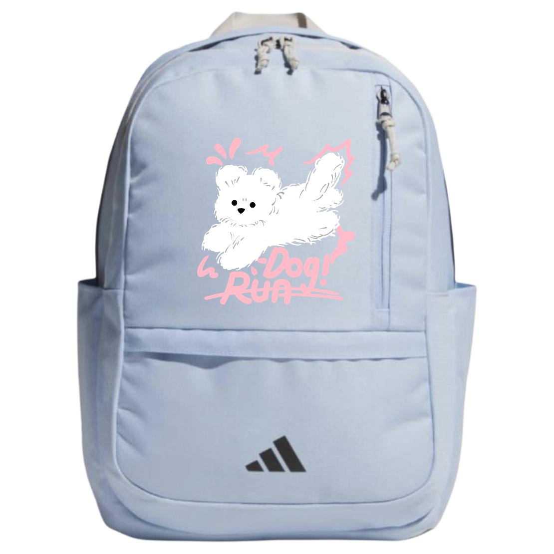 

Adidas Тканевый рюкзак унисекс глянцевый синий, Soft and Cute Puppy