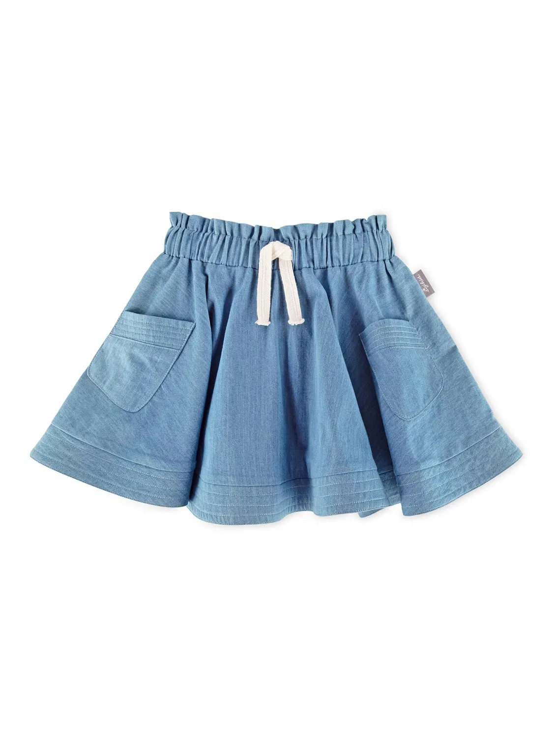 Юбка Sigikid Jeansrock sommerleichter Chambray Rock светло-голубого цвета