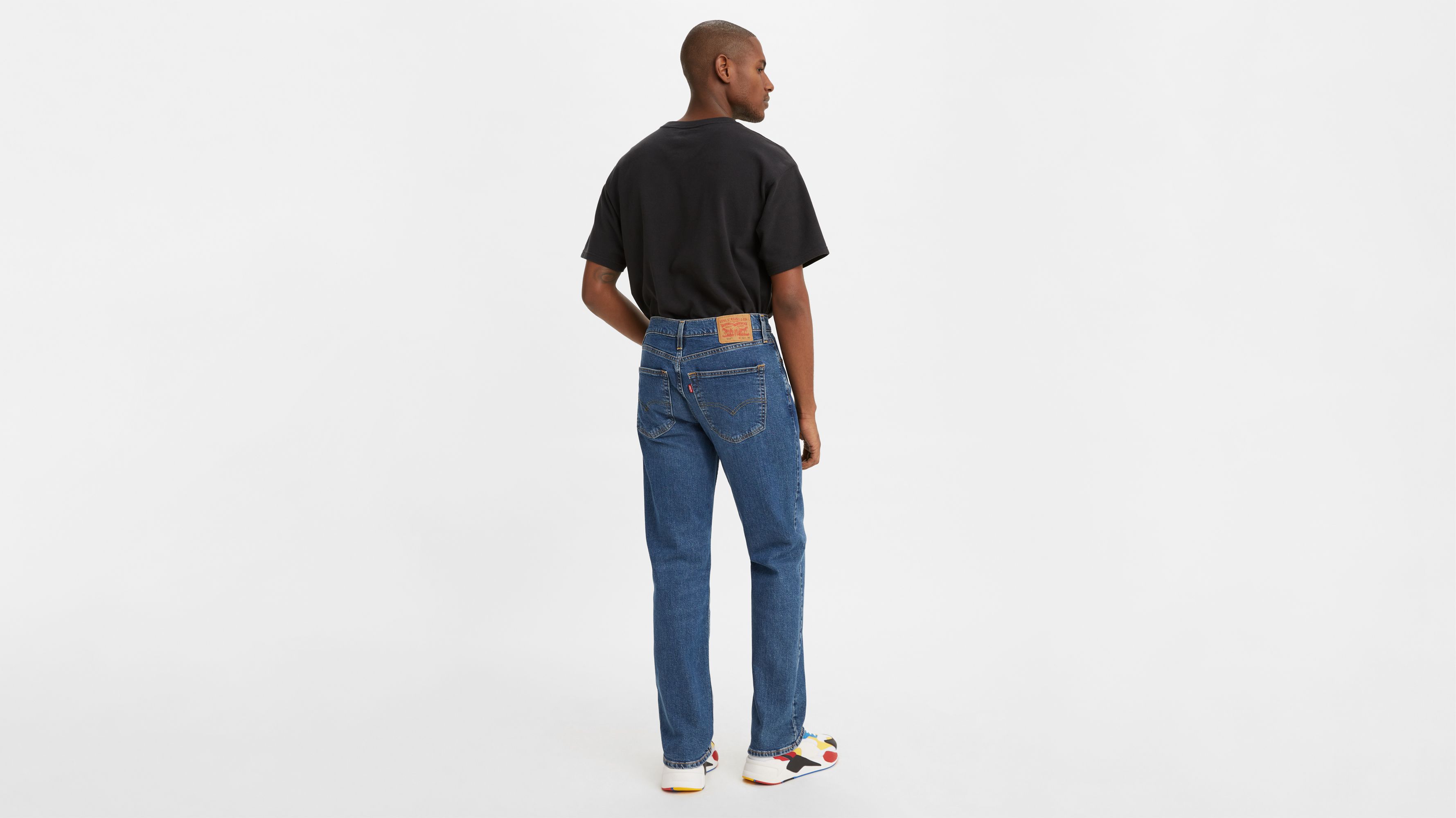 

514 Прямые мужские джинсы Levi's, цвет Goth Twist My Finger - Medium Wash - Stretch