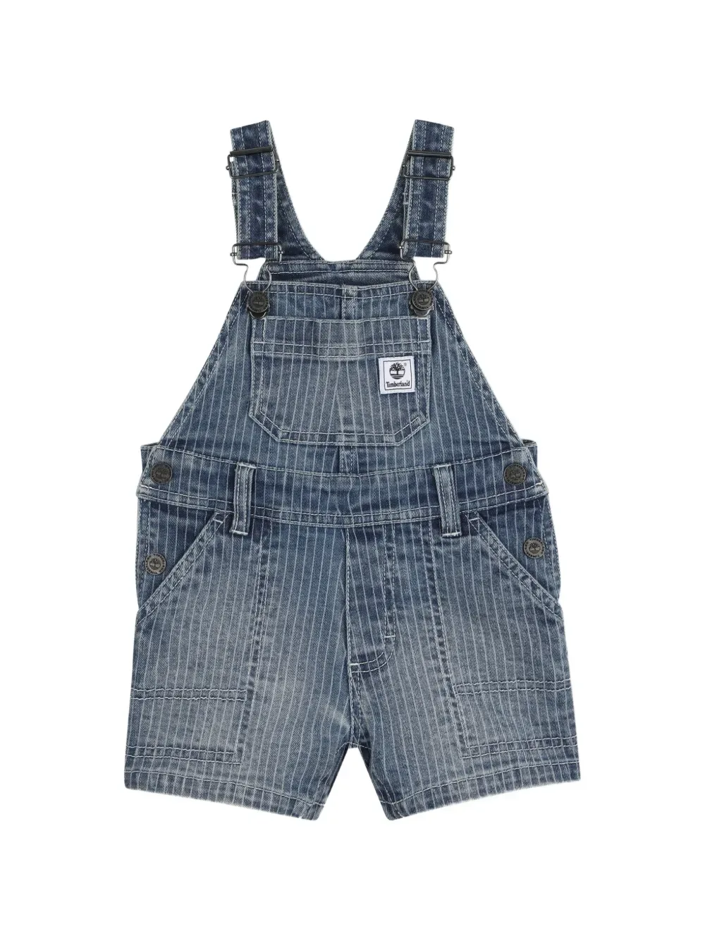 Комбинезон с нашивкой-логотипом Timberland Kids, синий