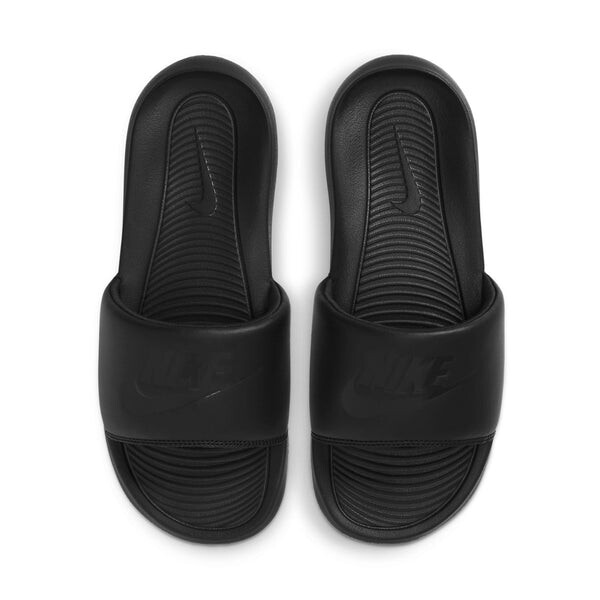 Тапочки victori one slide 'triple black' Nike, черный — фото 3