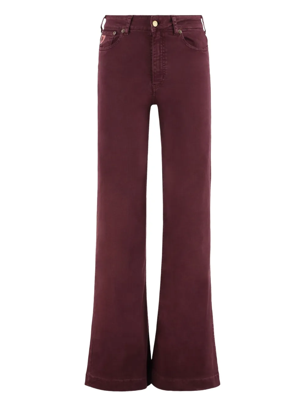

Джинсы прямого кроя с пуговицами LOIS JEANS, красный