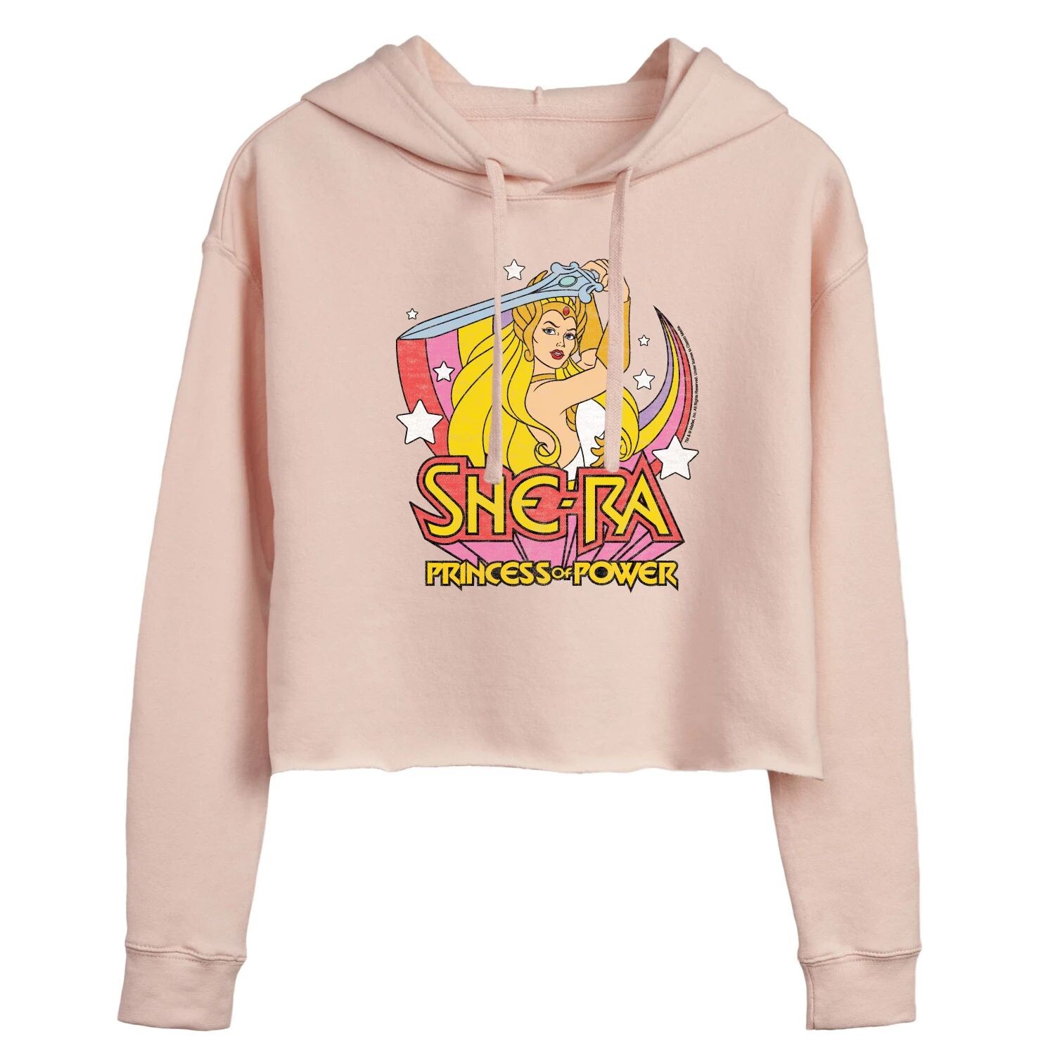 

Худи с капюшоном She-Ra Sword Rainbow Licensed Character, розовый