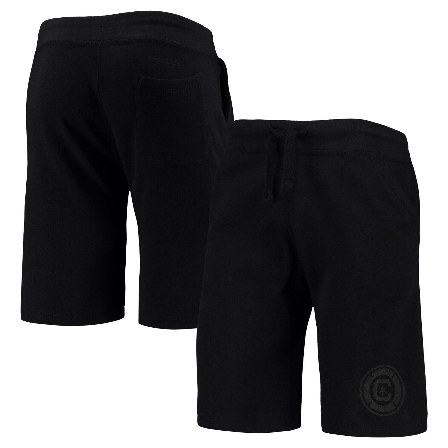 

Мужские флисовые шорты Mitchell & Ness Chicago Fire All Black