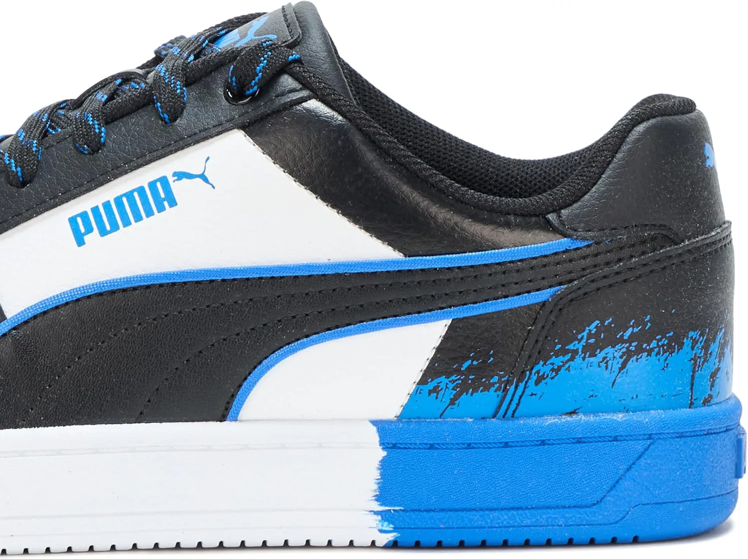 Кроссовки Puma для детей и подростков Caven, черный/белый/синий — фото 4
