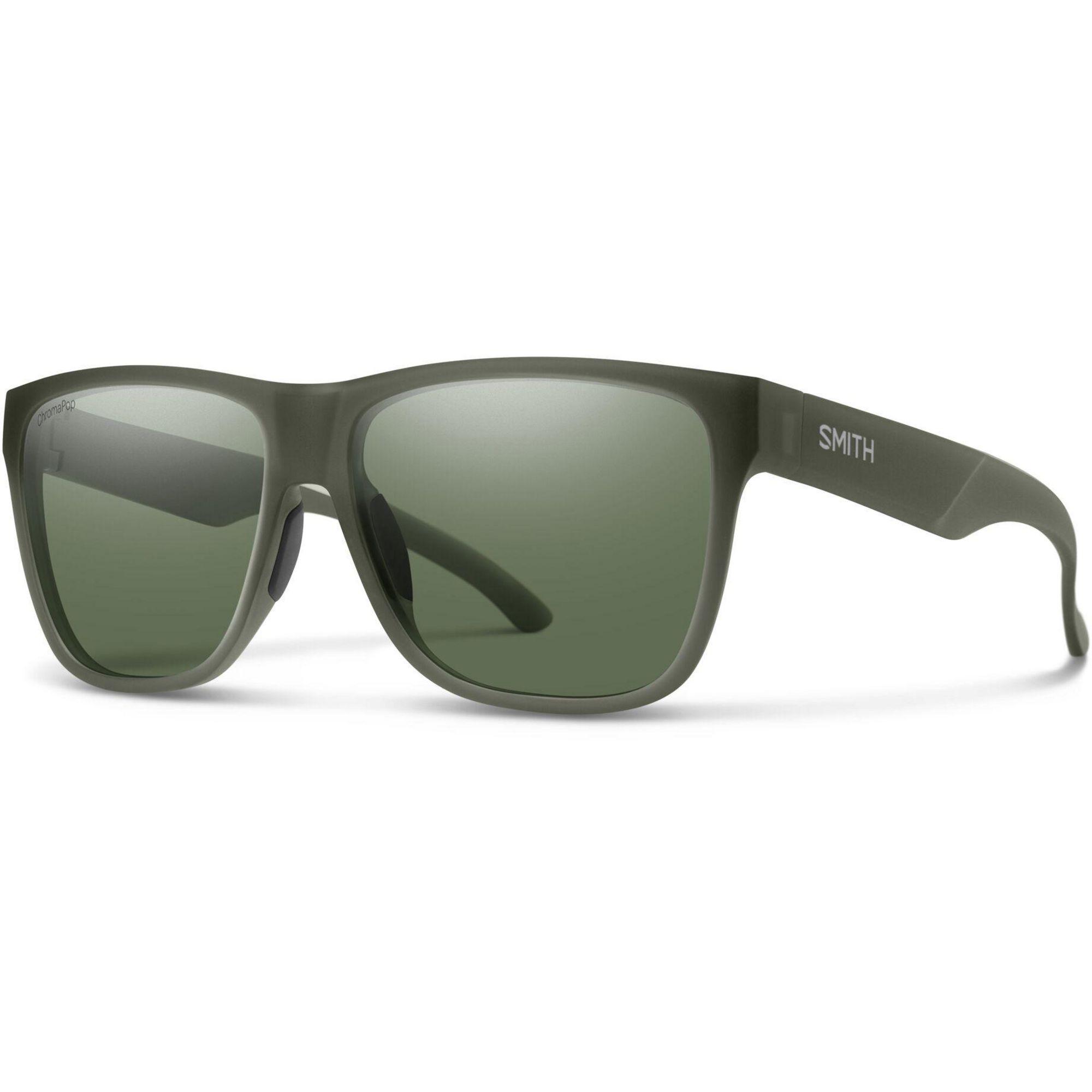 

Мужские солнцезащитные очки Lowdown XL 2 Lifestyle Smith, Matte Moss Crystal/ChromaPop Polarized Gray Green