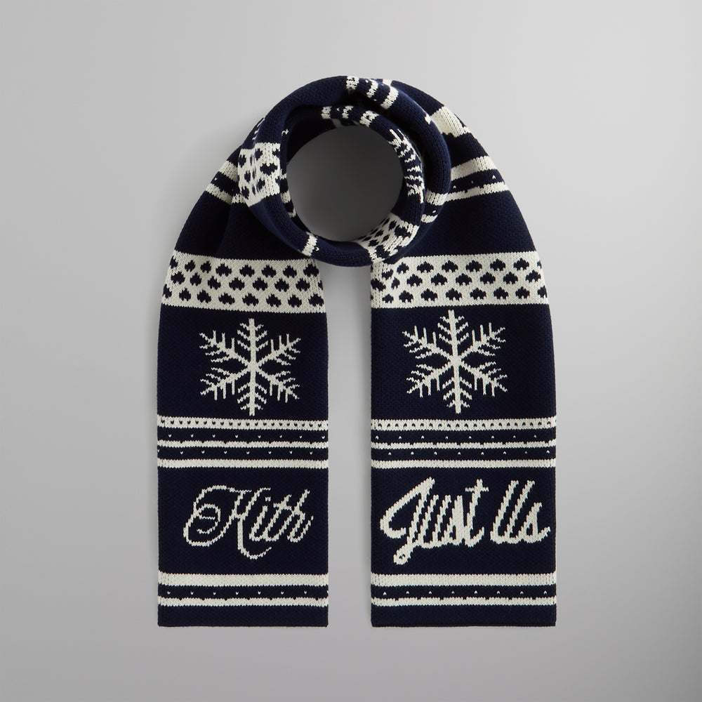 

Шарф Kithmas Fairisle Scarf, черный