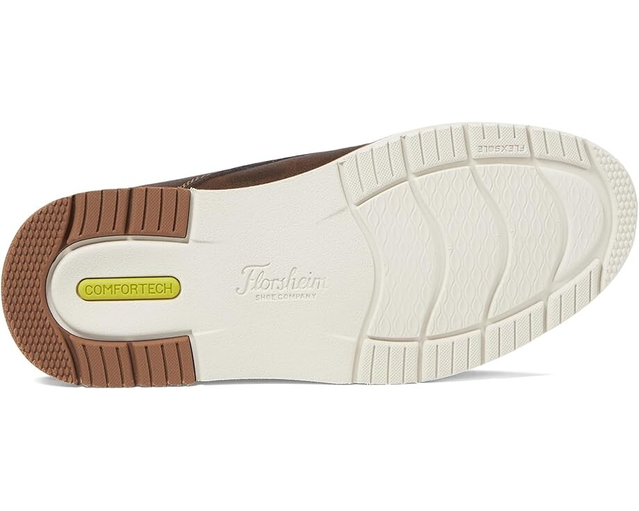 Оксфорды Florsheim Kids Vibe Plain Toe Oxford Jr., цвет Brown Crazy Horse — фото 3