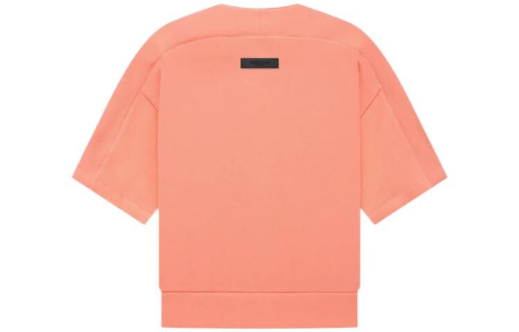Детская бейсбольная куртка Fear Of God Essentials, кораллово-красный — фото 2
