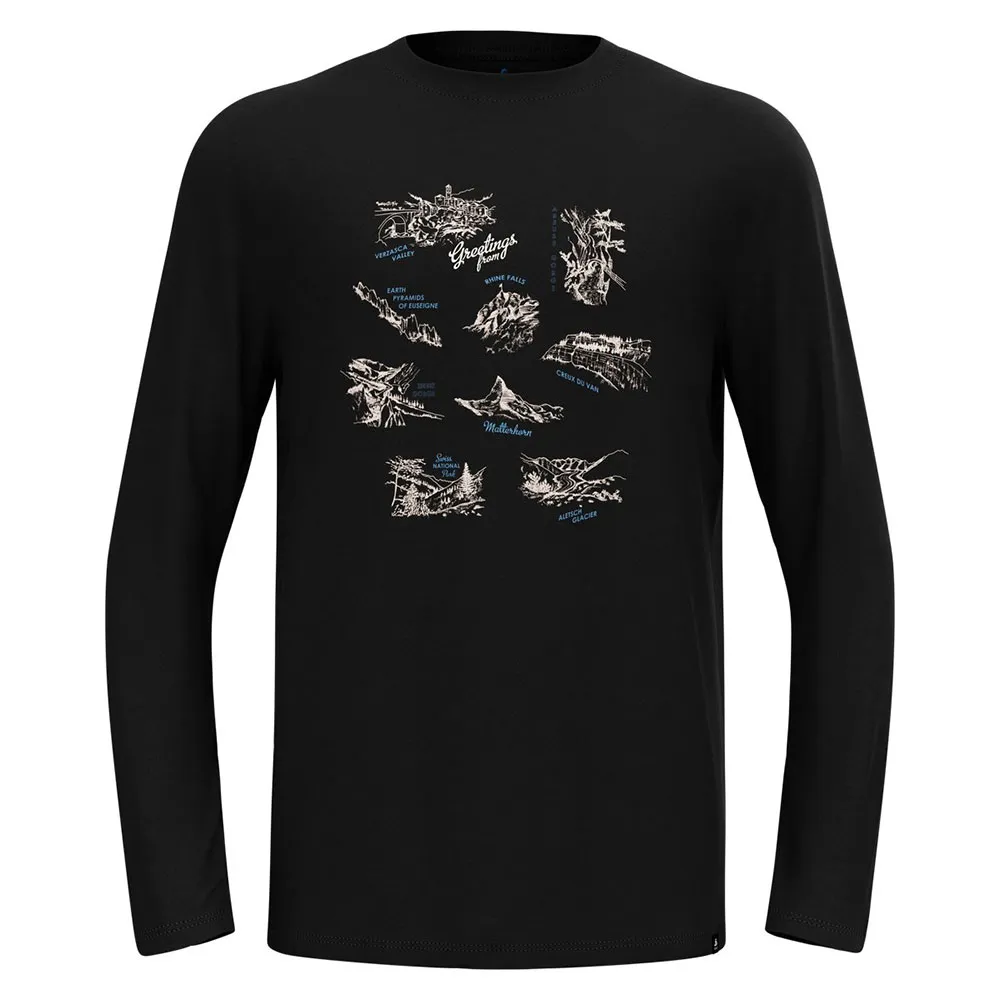 

Базовый слой Odlo Merino 200 Tourist, черный
