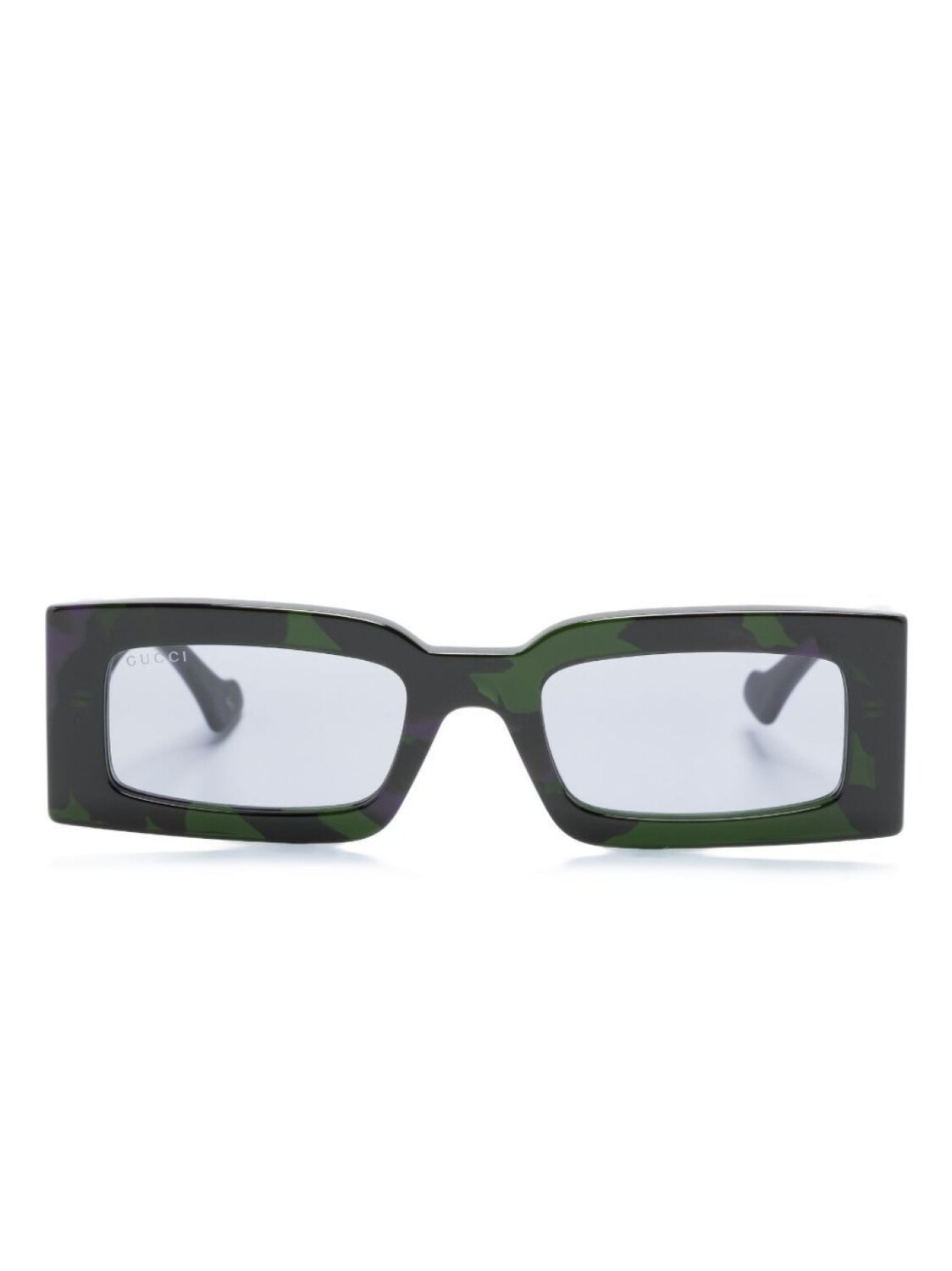 

Gucci Eyewear солнцезащитные очки с логотипом Double G, черный
