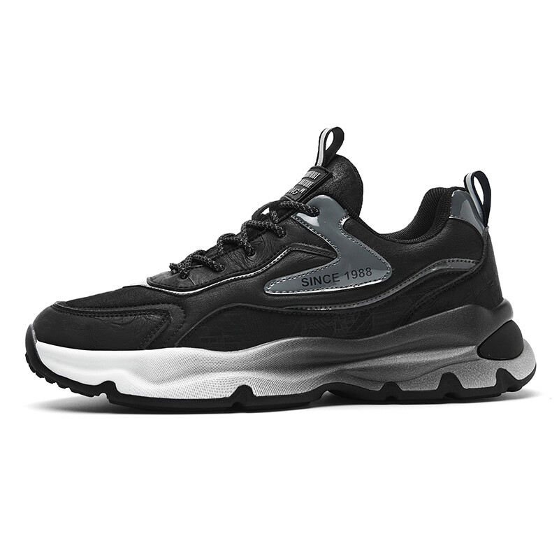 

Кроссовки мужские толстые низкие Aokang, цвет Black Gray [Standard Sports Shoe Size], Черный, Кроссовки мужские толстые низкие Aokang, цвет Black Gray [Standard Sports Shoe Size]
