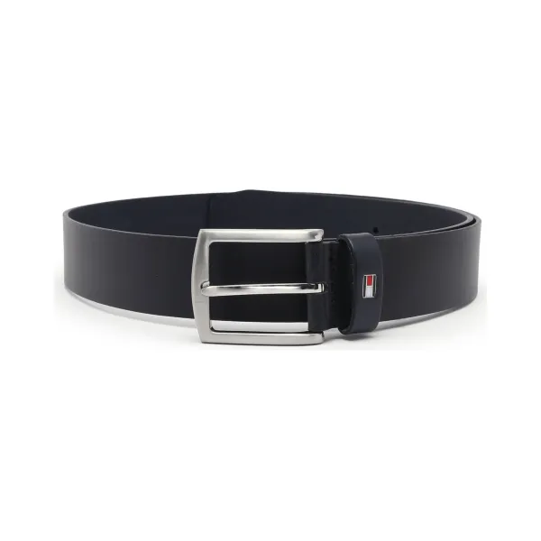 

Кожаный ремень новый ремень Denton 3.5 Tommy Hilfiger, черный