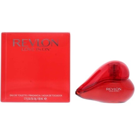 Туалетная вода Love Is On, спрей для нее, 50 мл, Revlon — фото 2