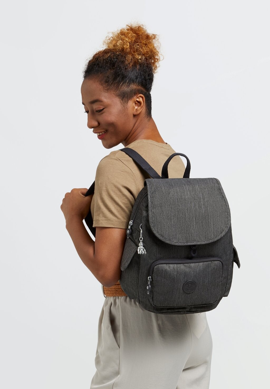 

Рюкзак CITY PACK S Kipling, цвет black peppery