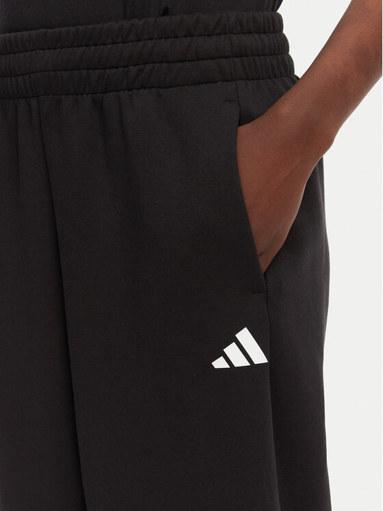 Свободные спортивные штаны Future Icons 3-Stripes Parachute JE0141 Adidas, черный — фото 4