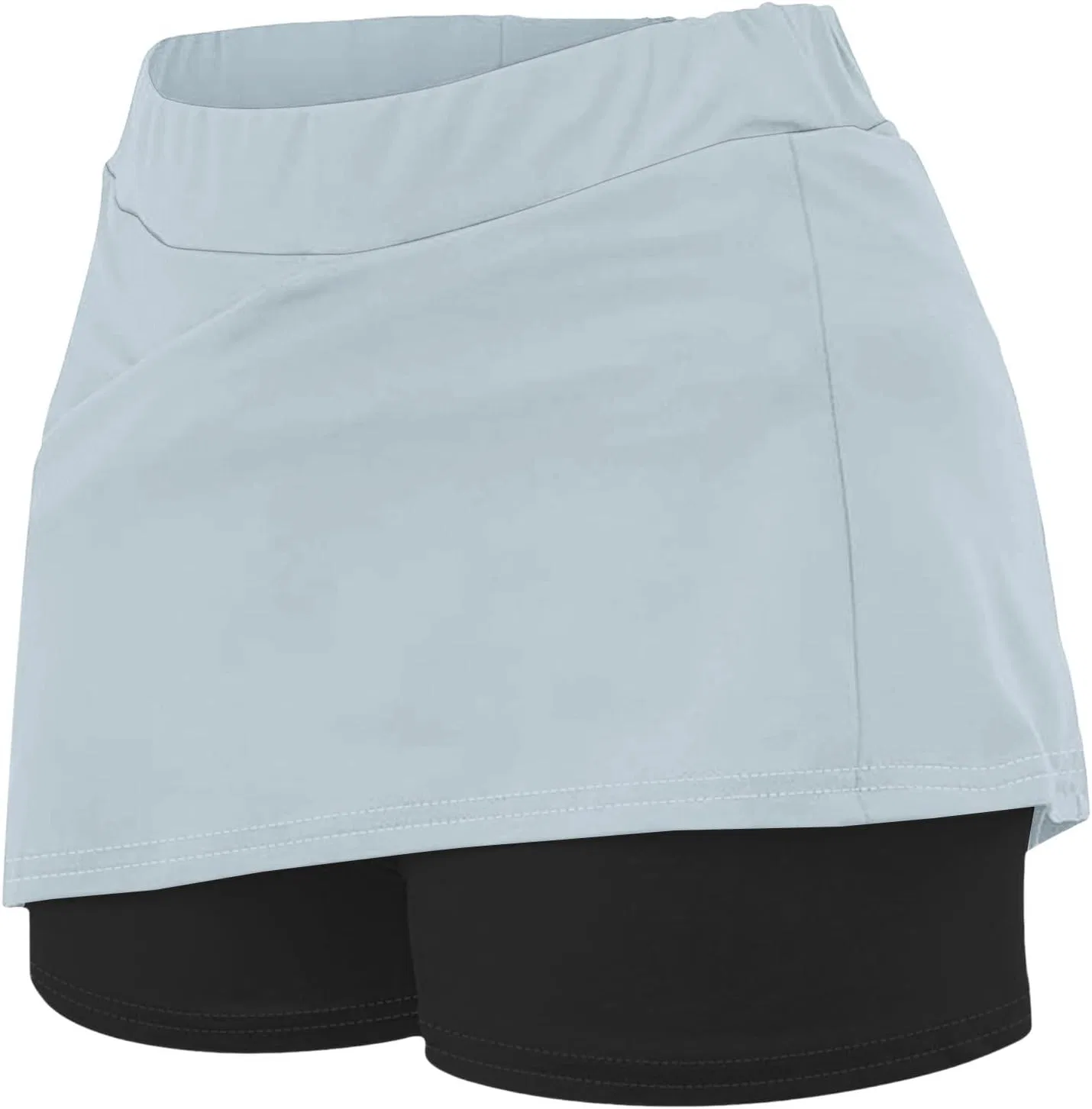 Детская спортивная юбка-шорты A-line, Zzalalana, Light Blue — фото 4