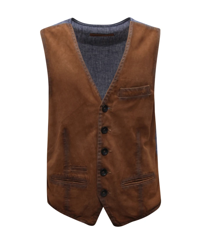 

Жилет для грузовика The Jack Leathers, коричневый