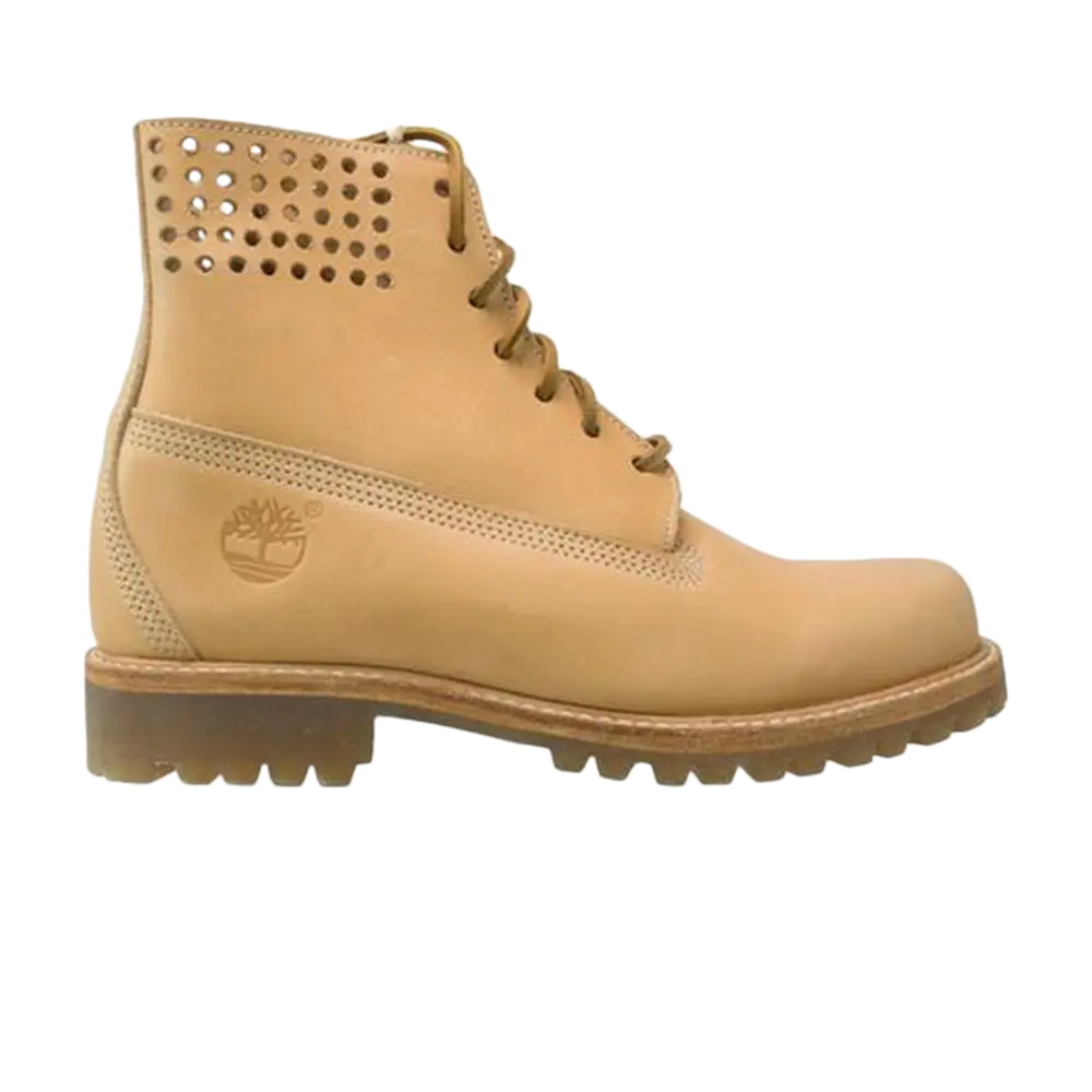 Ботинки Timberland Premium 6 Inch Perforated, желто-коричневый