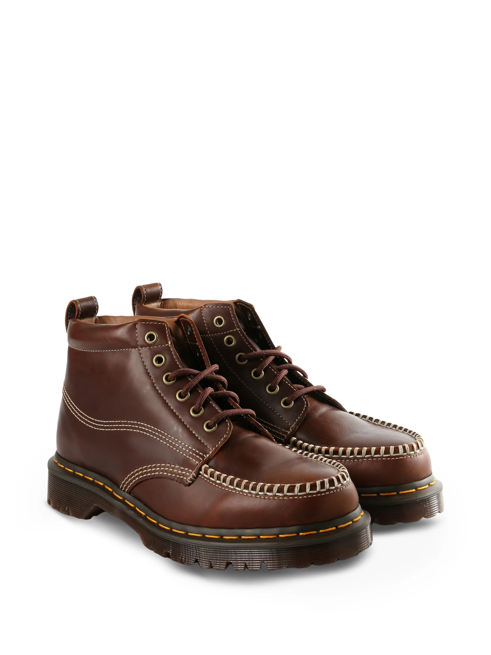 Ботинки Lowell Chukka Dr. Martens, коричневый — фото 2