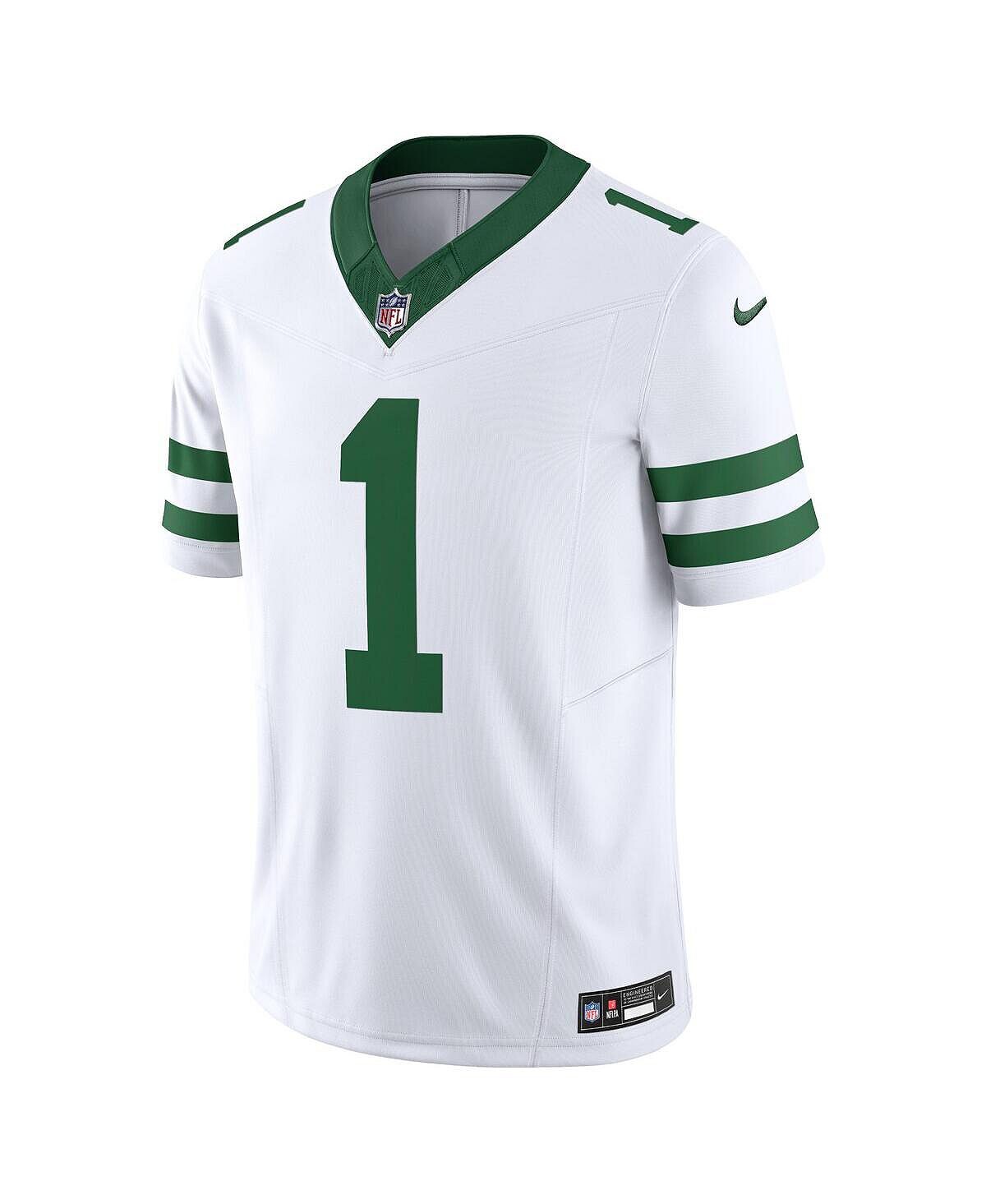 Мужские кроссовки Ahmad Sauce Gardner White New York Jets Legacy Vapor F.U.S.E. Ограниченный Джерси Nike — фото 3