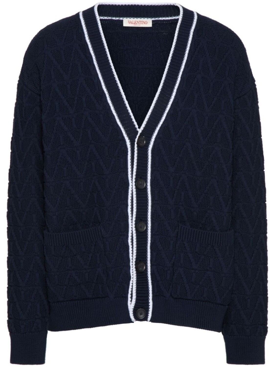 

Valentino Garavani кардиган Toile Iconographe, синий