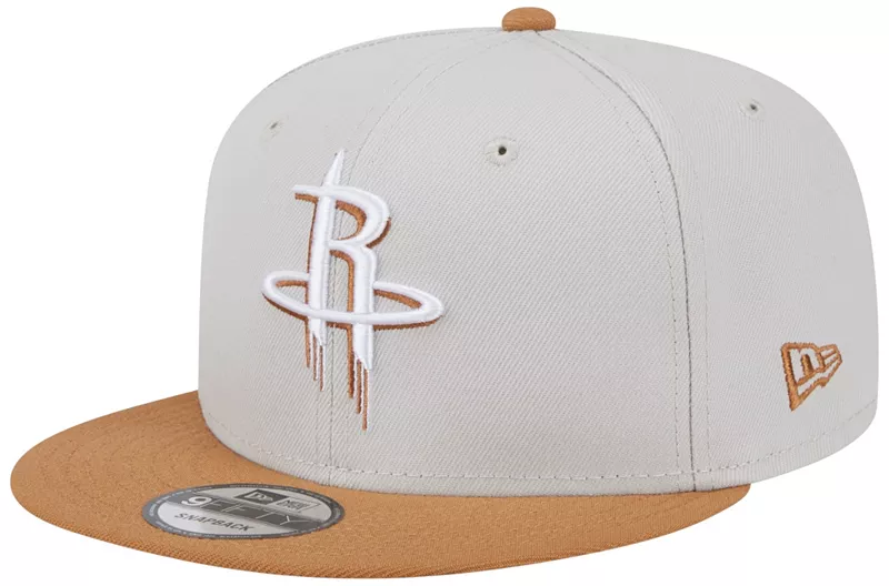 

Двухцветная цветовая упаковка New Era для взрослых «Хьюстон Рокетс» 9Fifty Регулируемая шапка
