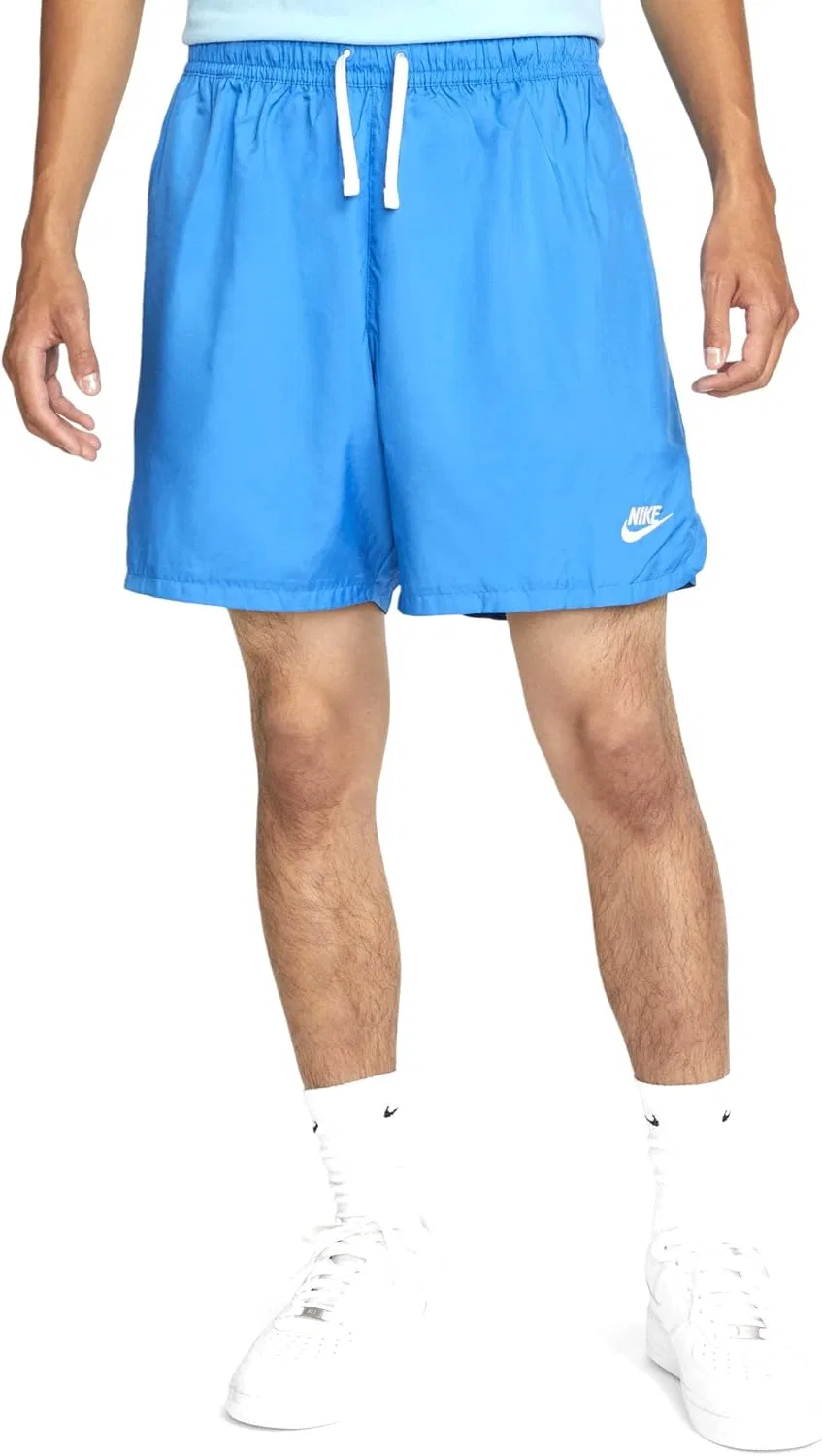 Шорты спортивные Nike Sport Essentials Woven Lined Flow, Light Photo Blue/White