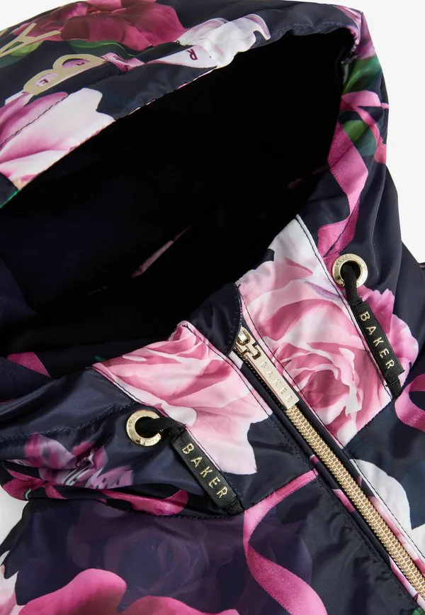 Водонепроницаемая куртка стандартного кроя с фирменным низом Baker By Ted Baker, Navy — фото 4