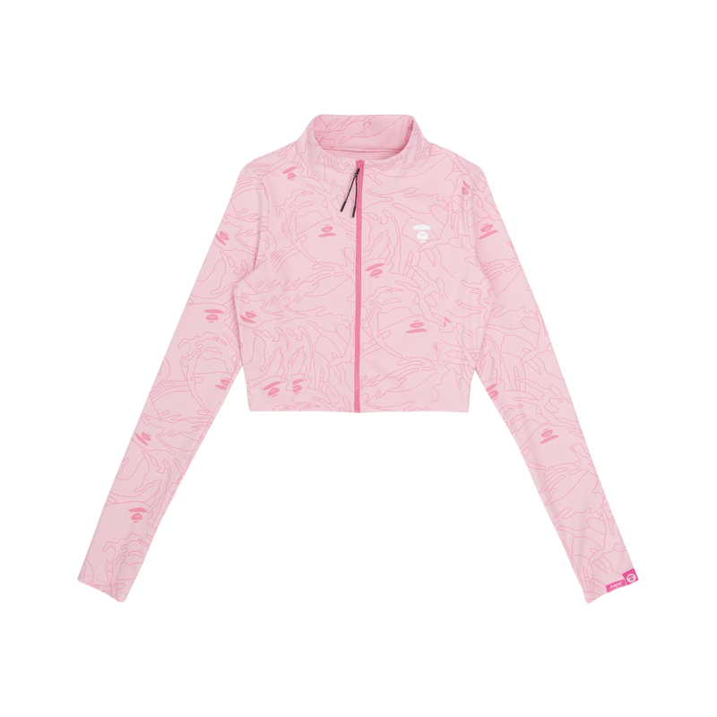 

Футболка женская Aape, сине-фиолетовая PPZ