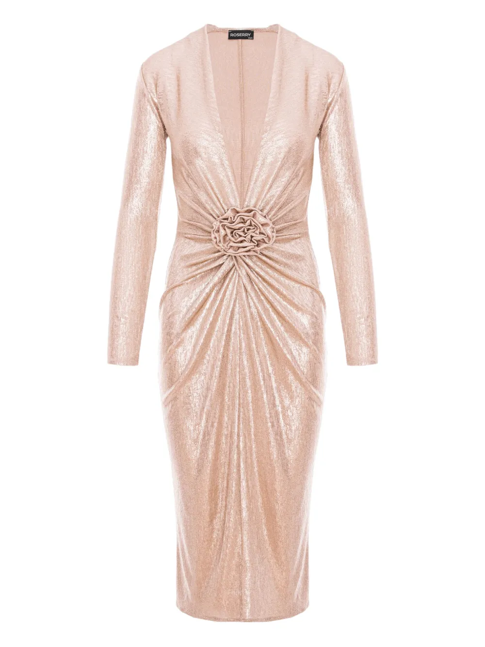 

Платье миди Mallorca с цветочными деталями Roserry, нейтральный