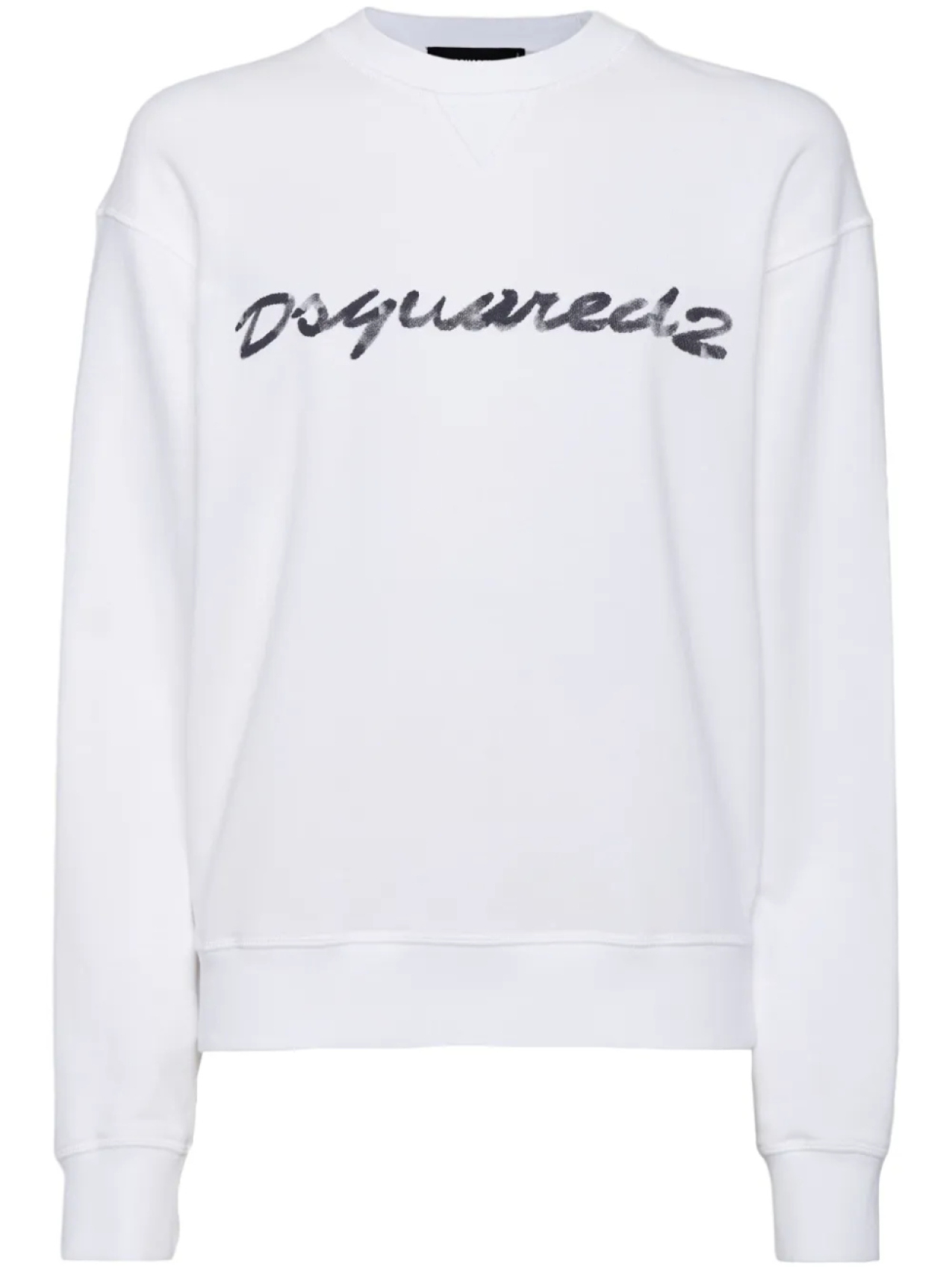 

DSQUARED2 хлопковая толстовка, белый