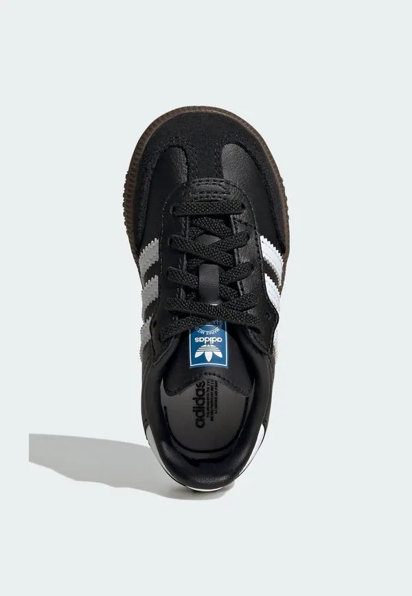 Кроссовки samba унисекс Adidas Originals, Cloud White Core Black Gum — фото 3
