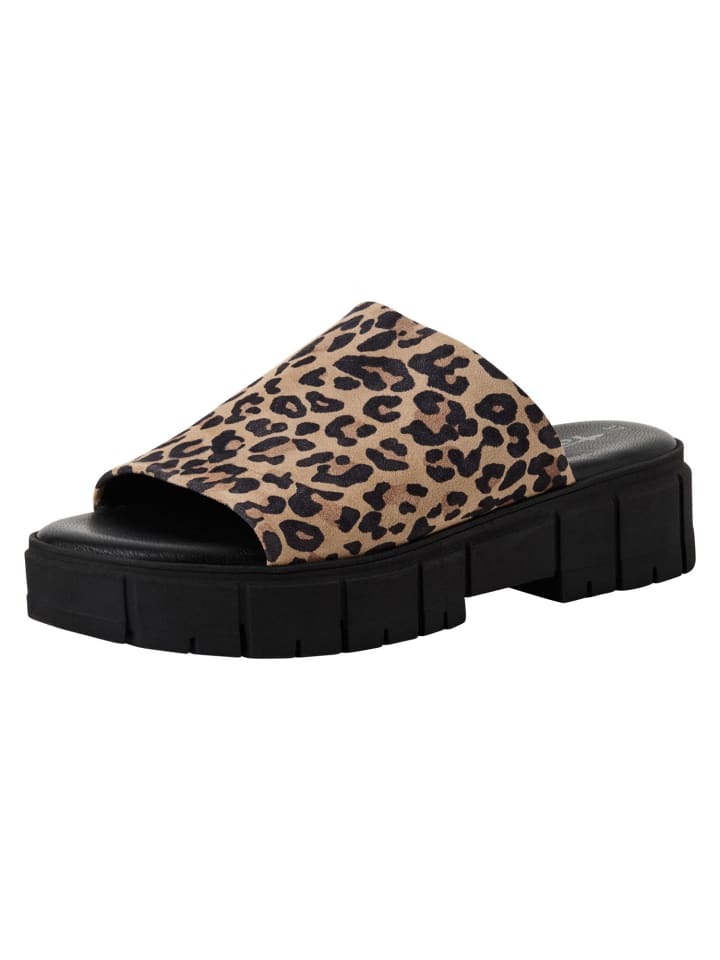 Мюли Tamaris, цвет leopard