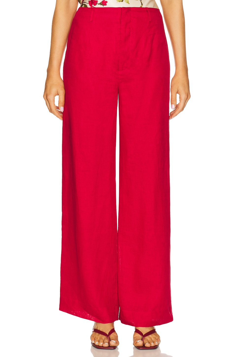 

Брюки с высокой посадкой Iracemi от Cami Nyc, campari