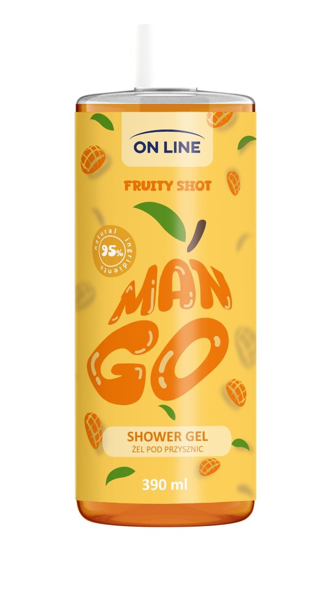 

ГЕЛЬ ДЛЯ ДУША ON LINE FRUITY SHOT MANGO 390 МЛ FORTE SWEEDEN