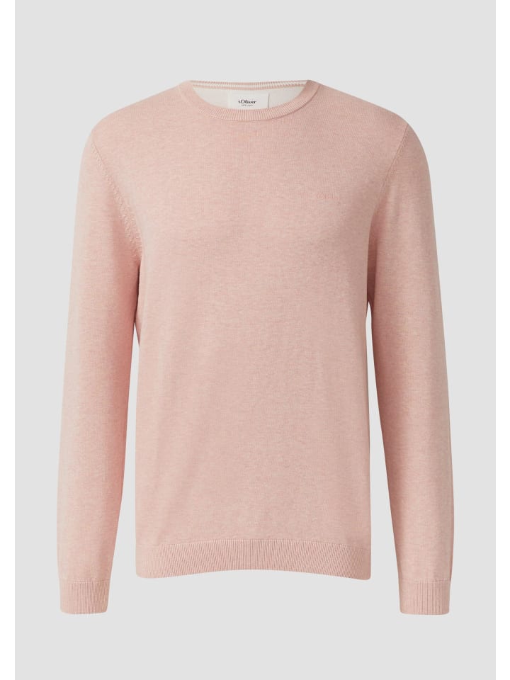 

s.Oliver Вязаный свитер, цвет 42W1, светло-красный