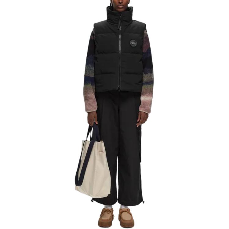 Black Label Grandview Укороченный Жилет Черный Canada Goose — фото 3