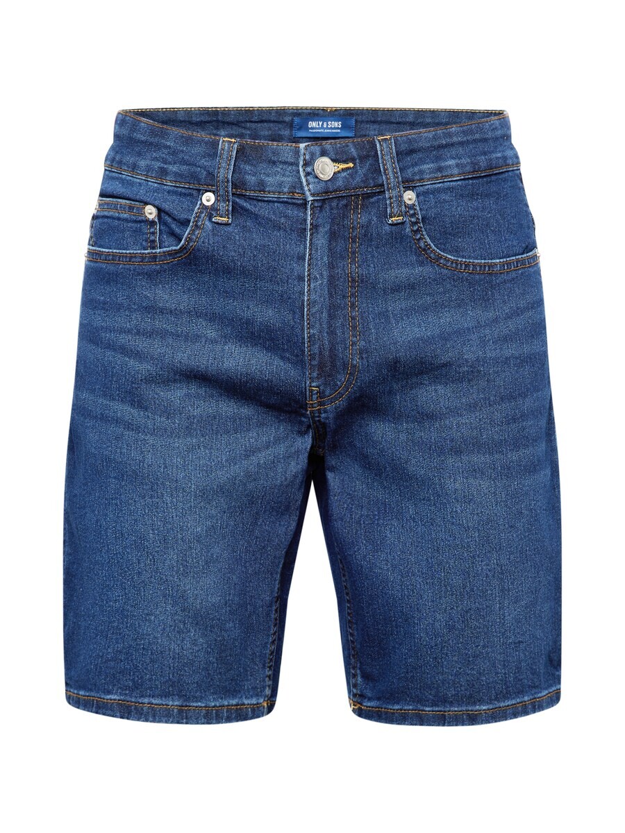 

Джинсовые шорты Only & Sons Slim fit Jeans WEFT, синий деним
