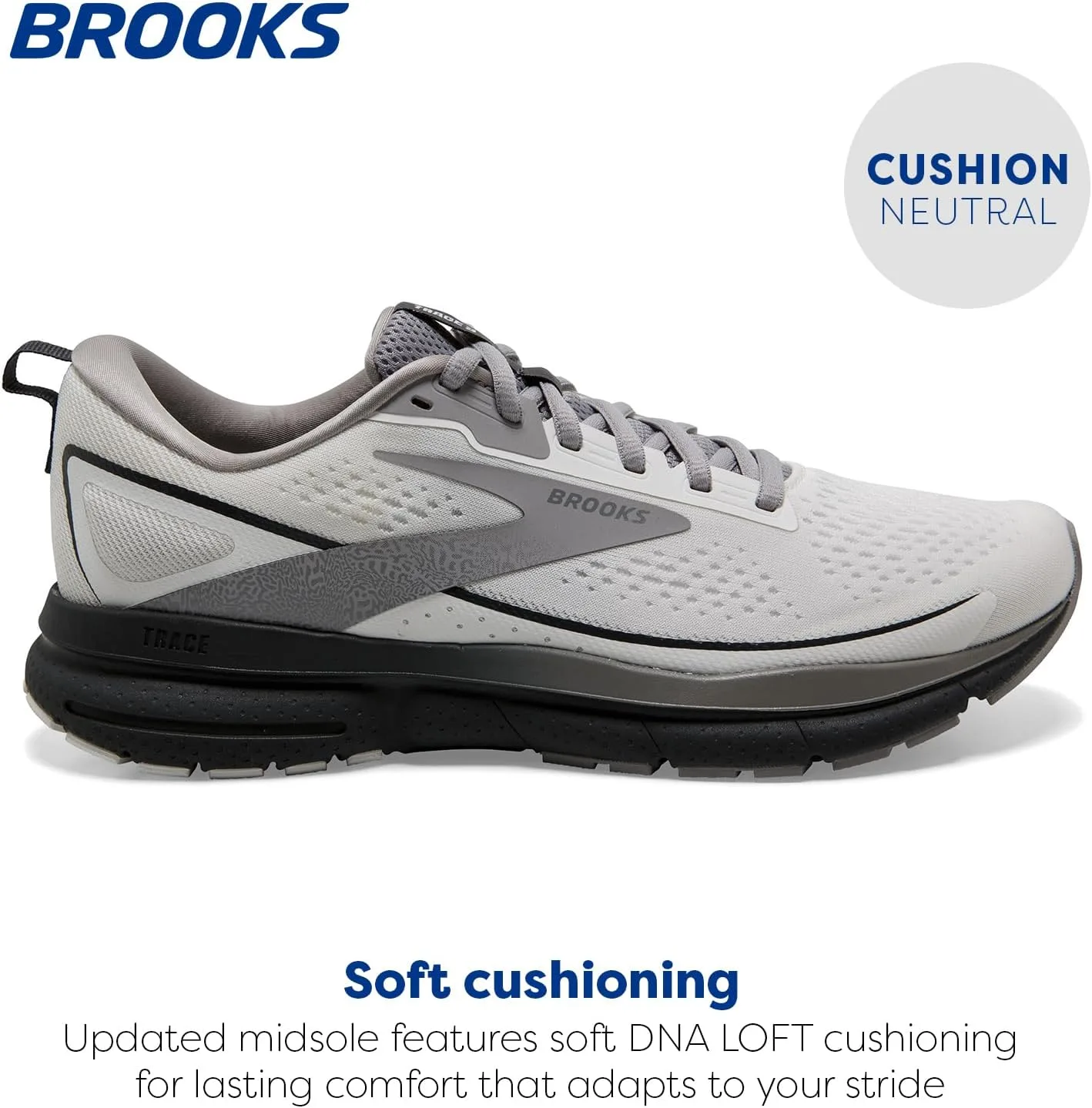 Мужские кроссовки Brooks Trace 3, белый — фото 3