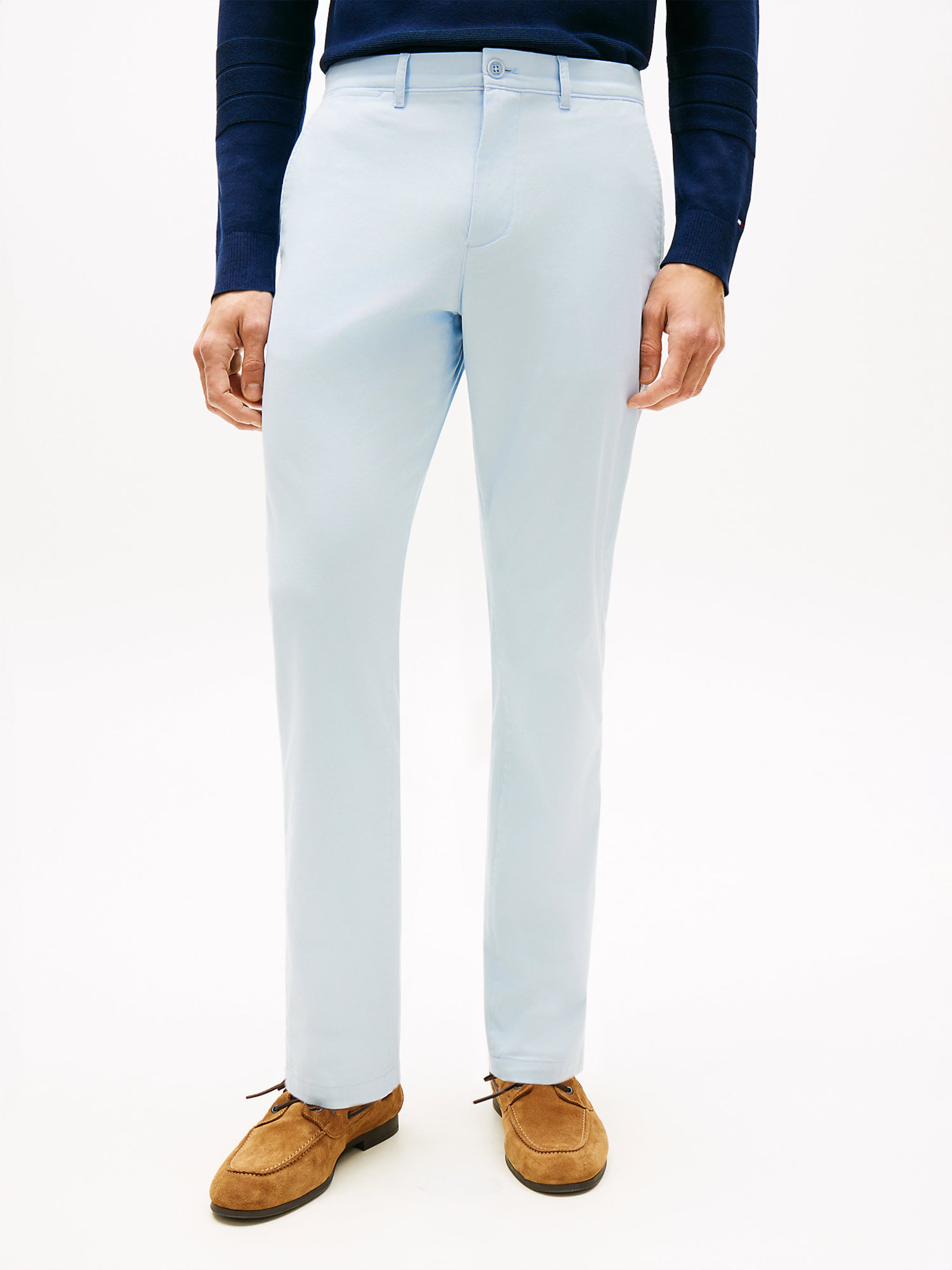 TOMMY HILFIGER Брюки чинос Regular в цвете off white — фото 2