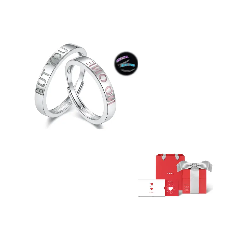 

ZEGL Кольцо из стерлингового серебра 925 пробы Unisex