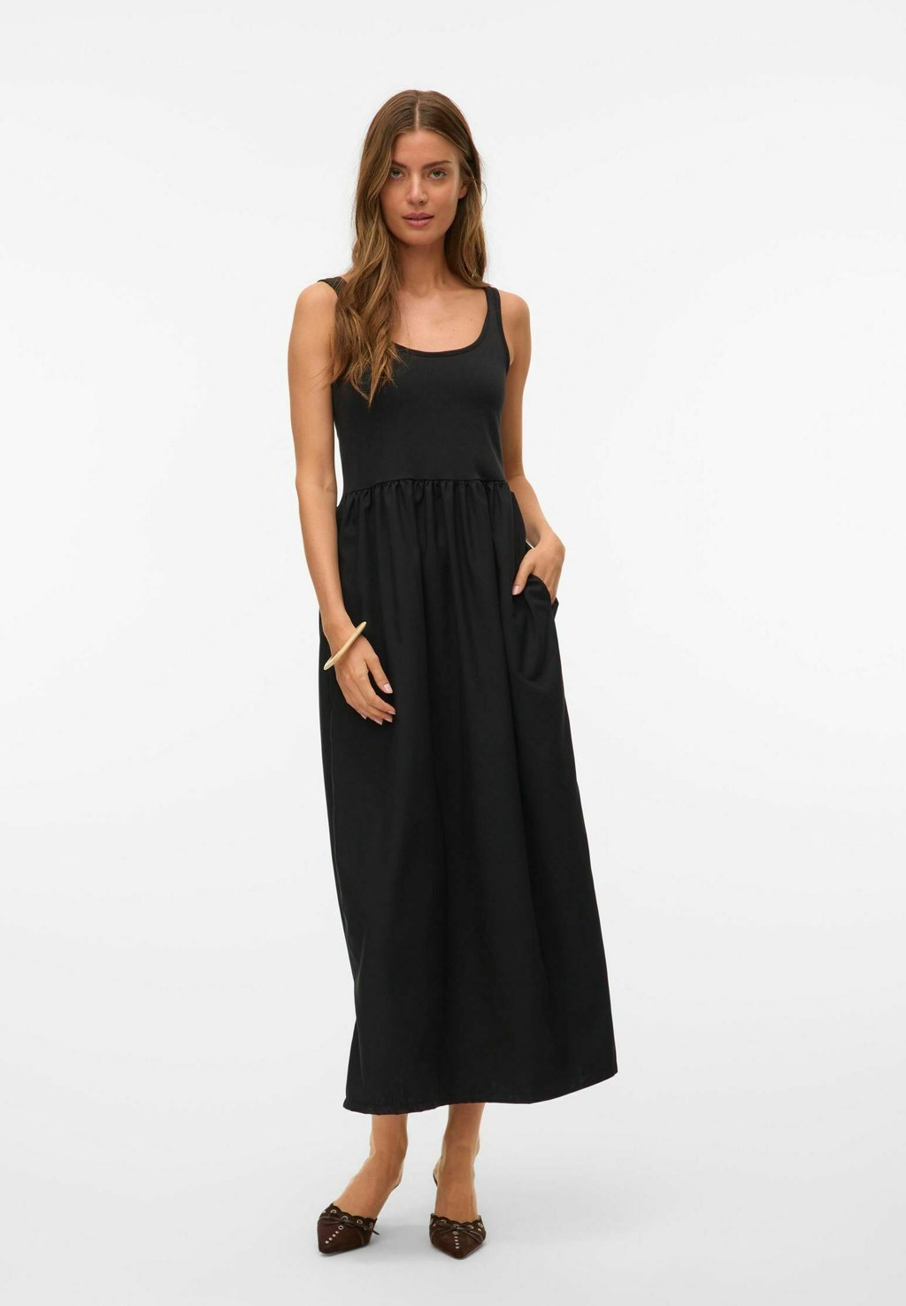 

Платье макси VMNOELLE LANGES Vero Moda, черный