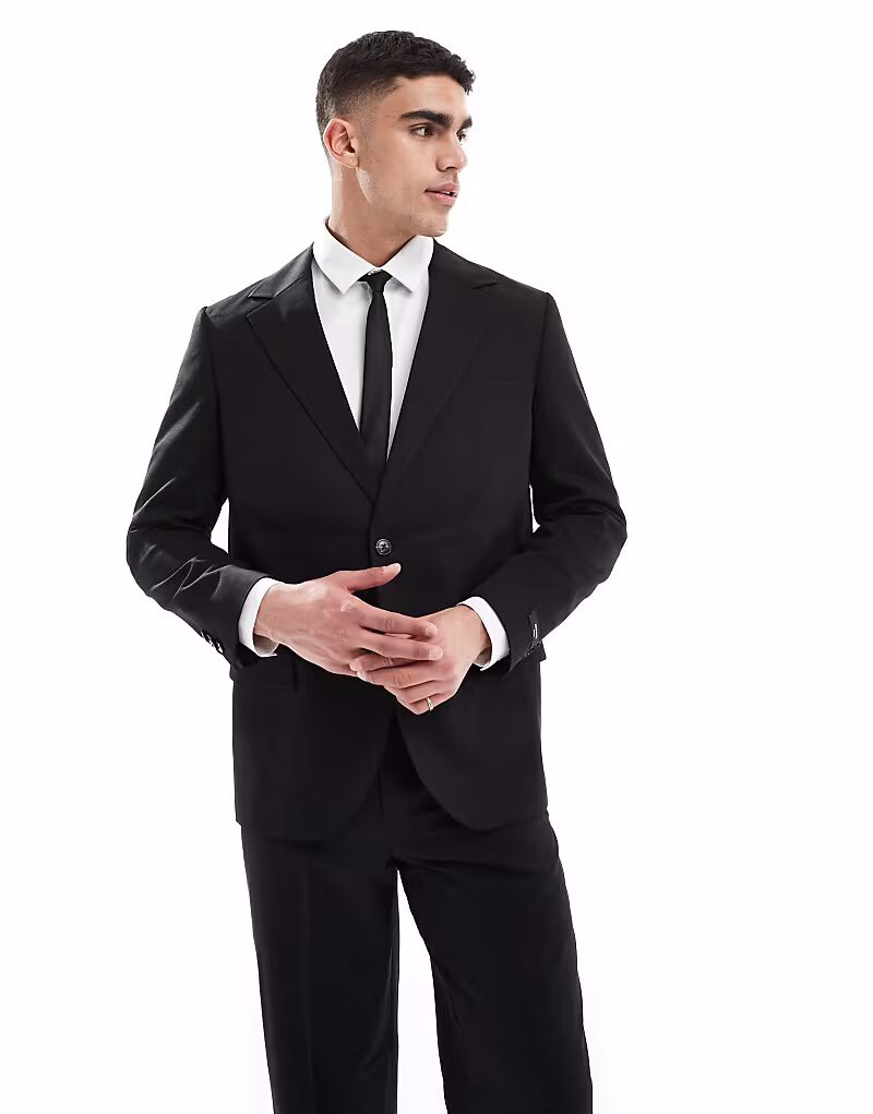 

Jack & Jones Premium - Franco - Свободный пиджак черного цвета